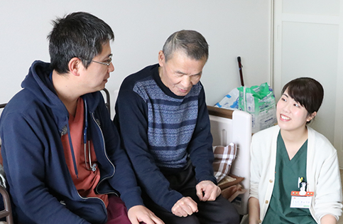 在宅医療現場で活躍する介護福祉士